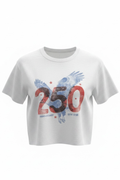 250 Anniversary Graphic Crop Top
