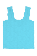 Floral Textured Tank by Suzette