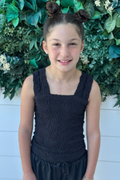 Floral Textured Tank by Suzette