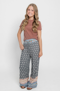 Boho Wide Leg Flowy Pants by Avery & Alexander
