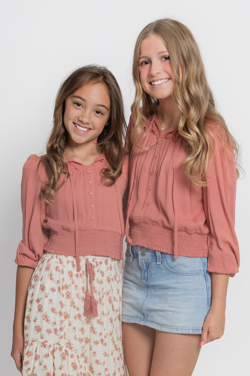 Blythe Peasant Top by Avery & Alexander