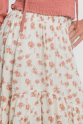 Rosie Floral Midi Skirt by Avery & Alexander