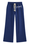 Puff Print Bow Wide Leg by Vintage Havana