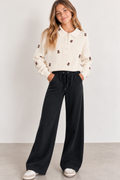 Ribbed Weekend Wide Leg Pant by Vintage Havana