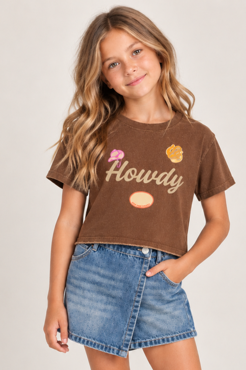 Heart & Arrow Tween Denim Skort