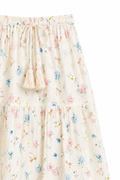 Katie J NYC Girls Esme Skirt in Cream Tossed Floral