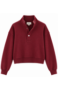 Quarter Snap Sweatshirt by TENLY