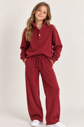 Quarter Snap Sweatshirt by TENLY