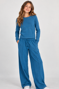 Rib Raglan Longsleeve Top by TENLY
