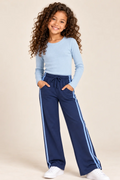 Girls Long Sleeve Ribbed Top by Suzette