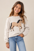 Camille Horse Sweater by Feather 4 Arrow
