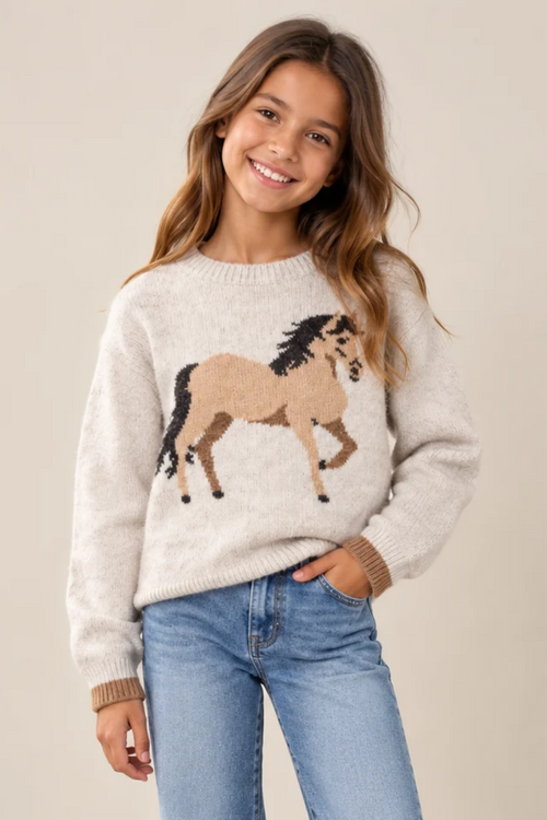 Camille Horse Sweater by Feather 4 Arrow
