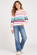 Rainbow Dreamer Stripe Sweater by Feather 4 Arrow