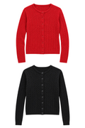 Girls Rory Crew Cardigan by Katie J NYC