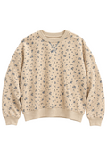 Ditsy Floral Boxy Crew Neck Sweatshirt