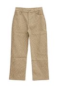 Gingham Barell Pants
