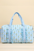On-The-Go Quilted Weekender Bag–Oh So Fancy Blue
