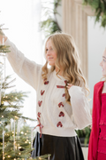Girls Libby Ribbon Sweater by Katie J NYC