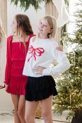 Girls Bianca Skirt in Black by Katie J NYC