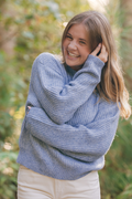 Tanya Ribbed Crew Neck Sweater
