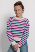 Harper Striped Knit Sweater by Design History