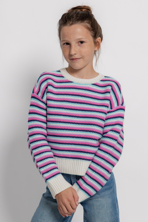 Harper Striped Knit Sweater by Design History