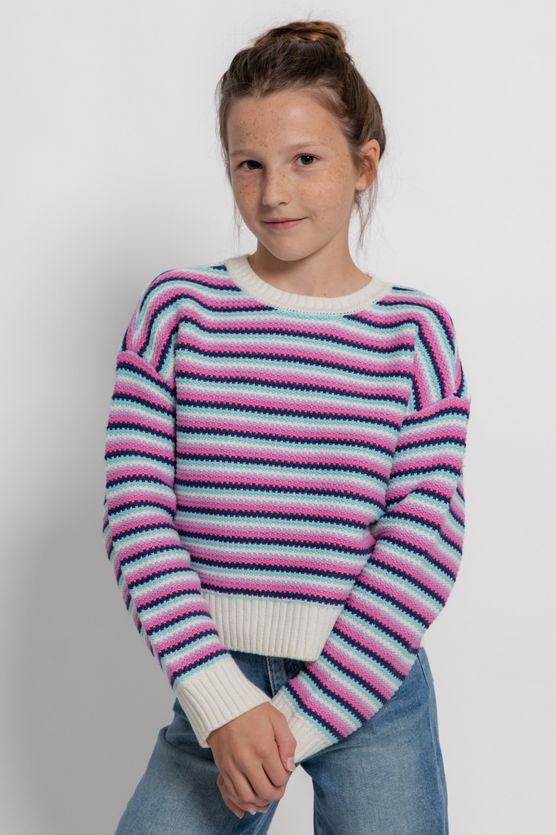 Harper Striped Knit Sweater by Design History