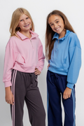 Girls Flodal 1/4 Zip Up Sweatshirt by Suzette