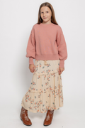 Tate Tiered Maxi Skirt by Avery & Alexander