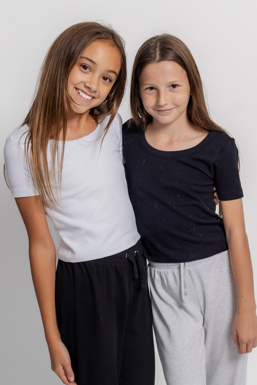 Girls Seamless Double Lined Top by Suzette