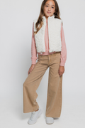 Cloud Puffer Zip Up Vest by Love Daisy