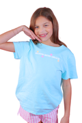 Bloom With Grace Embroidered Graphic Tee by Paper Flower