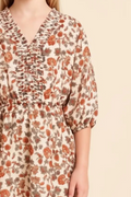 Layla Floral Puff Sleeve Dress