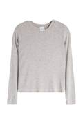 Girls Long Sleeve Ribbed Top by Suzette