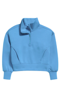 Girls Flodal 1/4 Zip Up Sweatshirt by Suzette