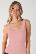 Emersyn Textured Square Neck Top