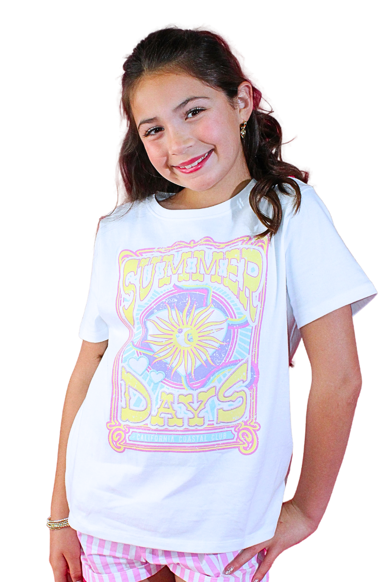 Summer Days Graphic Tee by Paper Flower