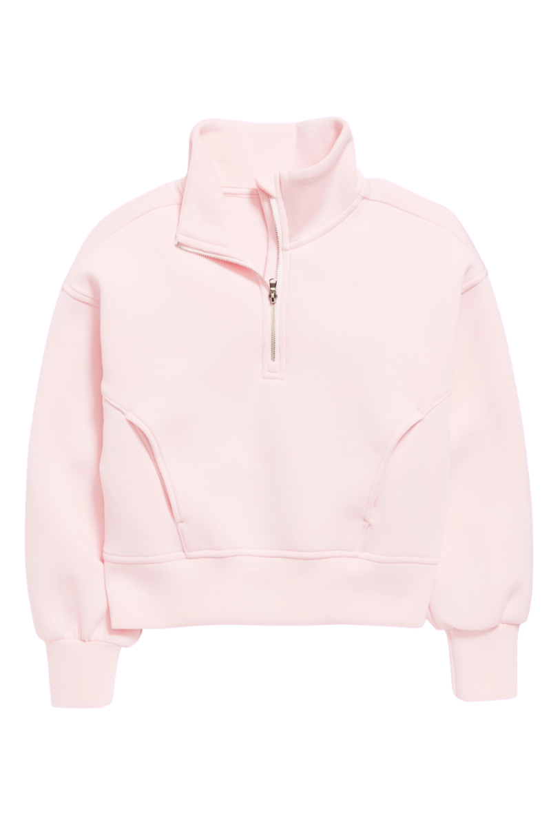 Girls Flodal 1/4 Zip Up Sweatshirt by Suzette