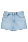 Maggie Super Lt Wash Denim Skort