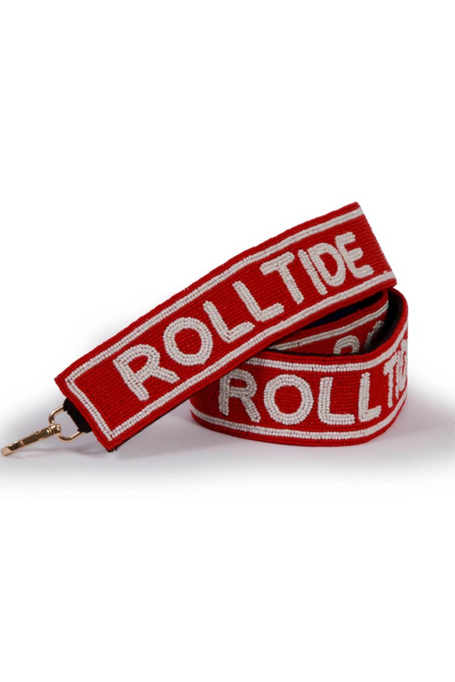 Officially Licensed Roll Tide Beaded Purse Strap