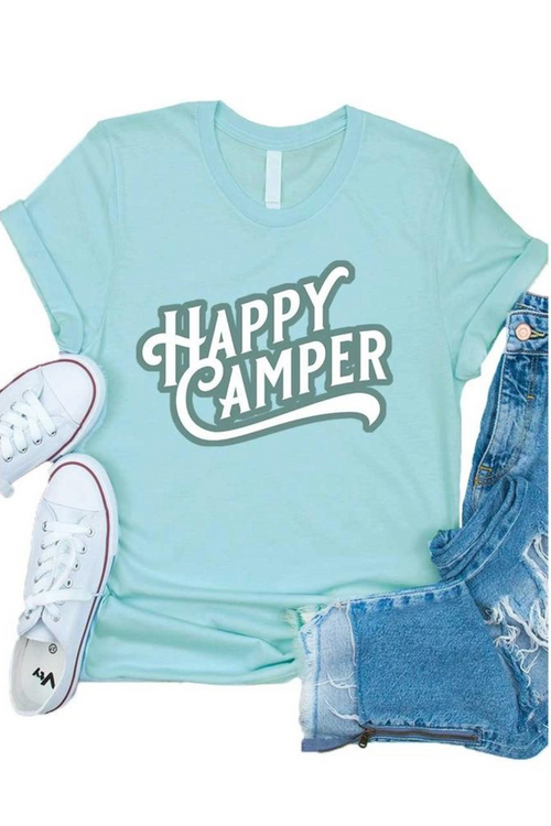 Retro Happy Camper Graphic Tee