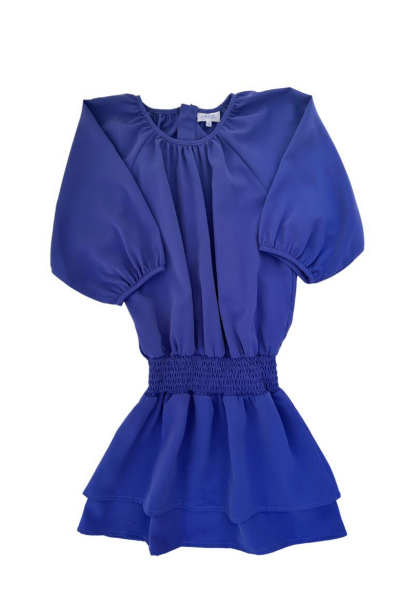 Rory Dress in Cobalt Blue by PLEAT