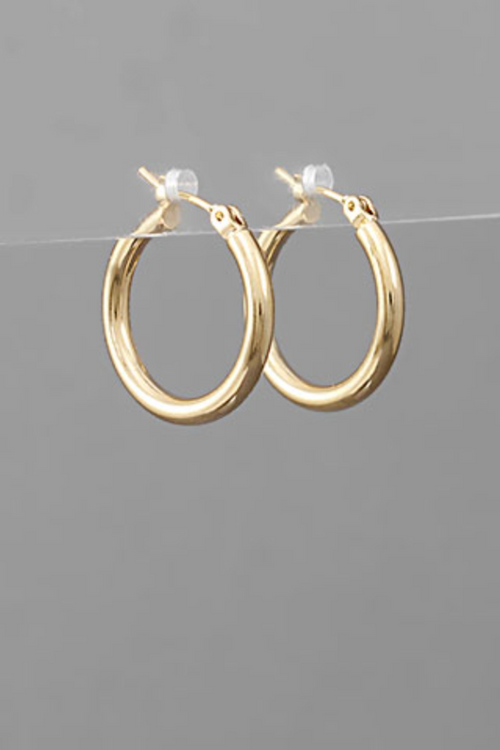 Gold Hoop Earrings