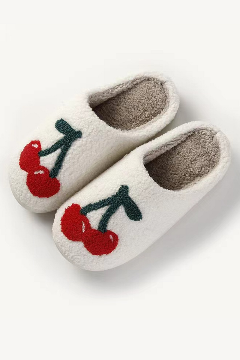 Cherry Comfy Slippers