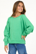 Vintage Havana Seam Detail Sweatshirt