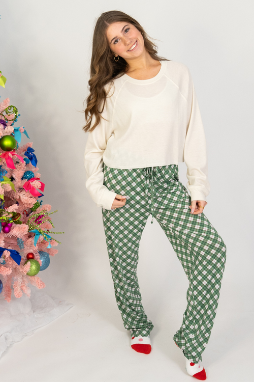 Wintergreen Plaid Pajama Pants