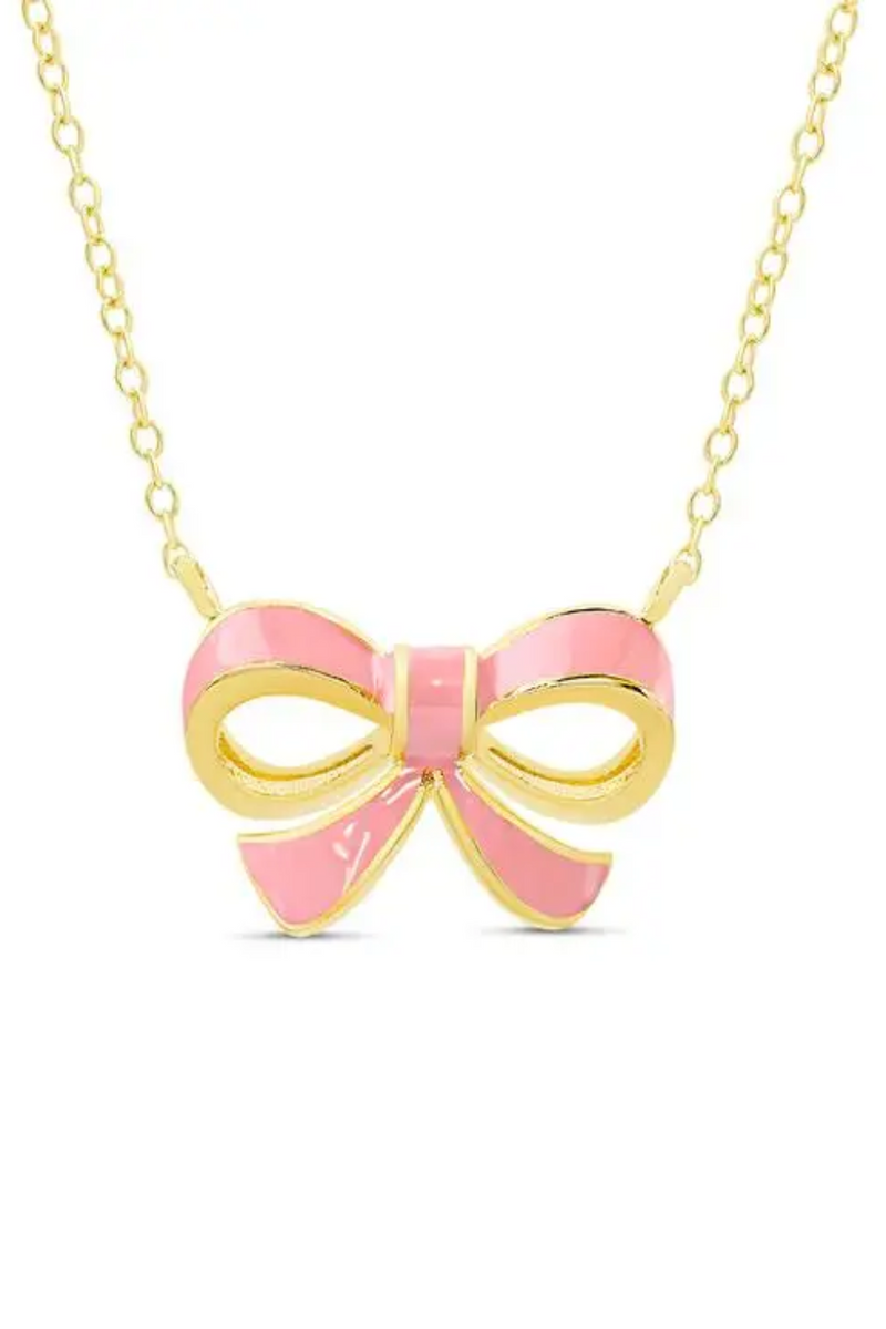 Bow Necklace by Lily Nily