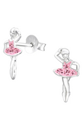 Ballerina Stud Earrings by Lily Nily