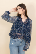 Millie Flutter Sleeve Top