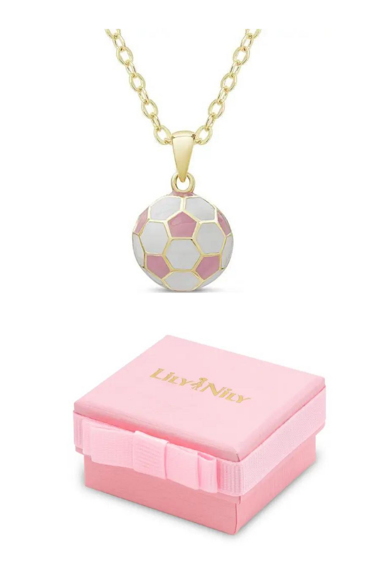 Soccer Ball Pendant by Lily Nily